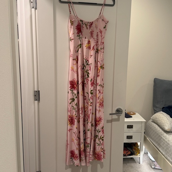 Reformation Pink Floral Maxi Dress - Picture 4 of 6